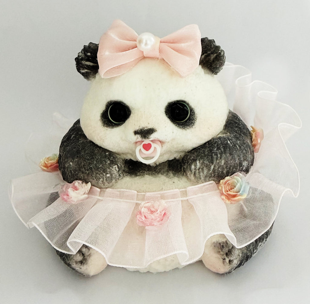 Hand‑Painted  Big Panda Squishy Toy