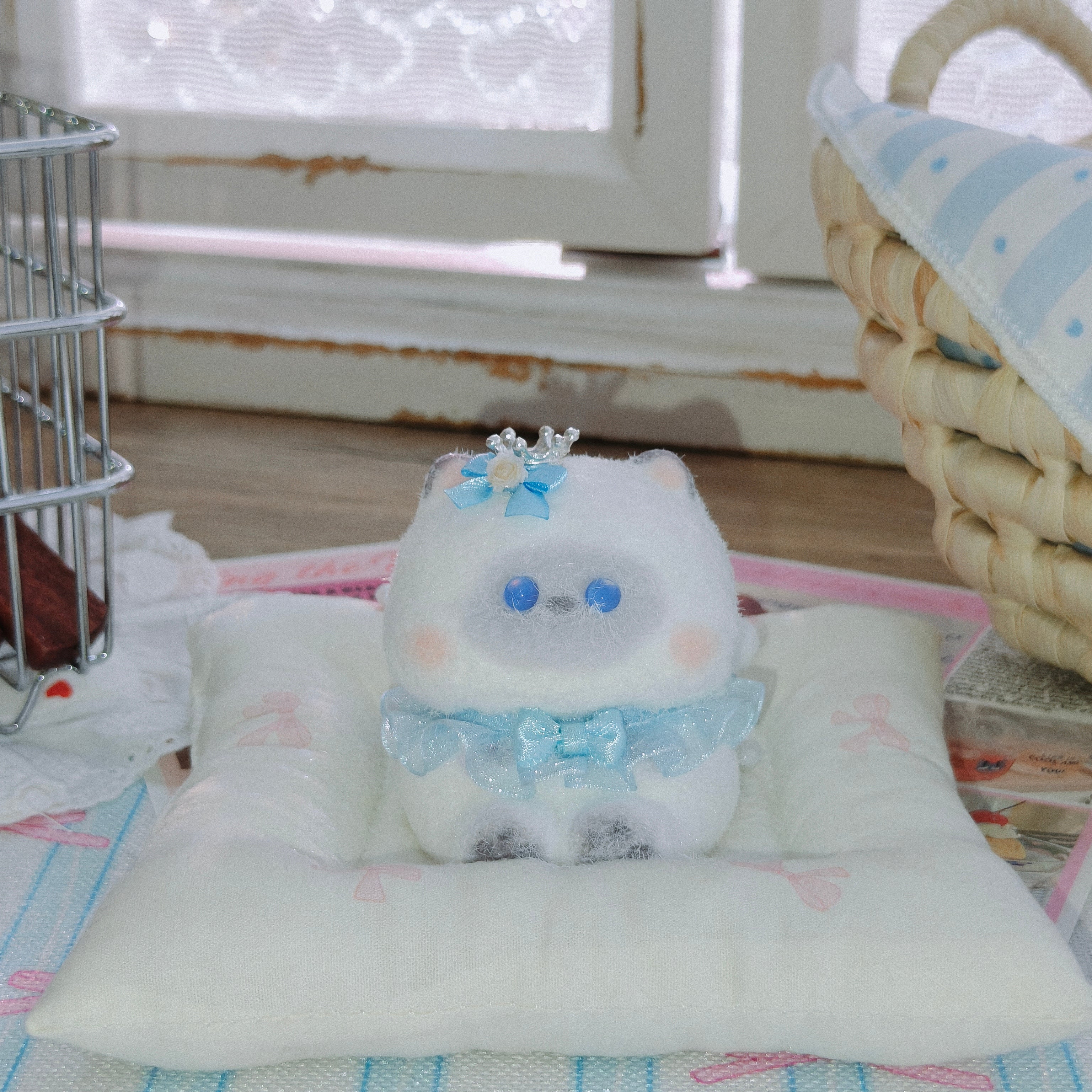 Hand‑Painted Small Cat Silicone Squishy