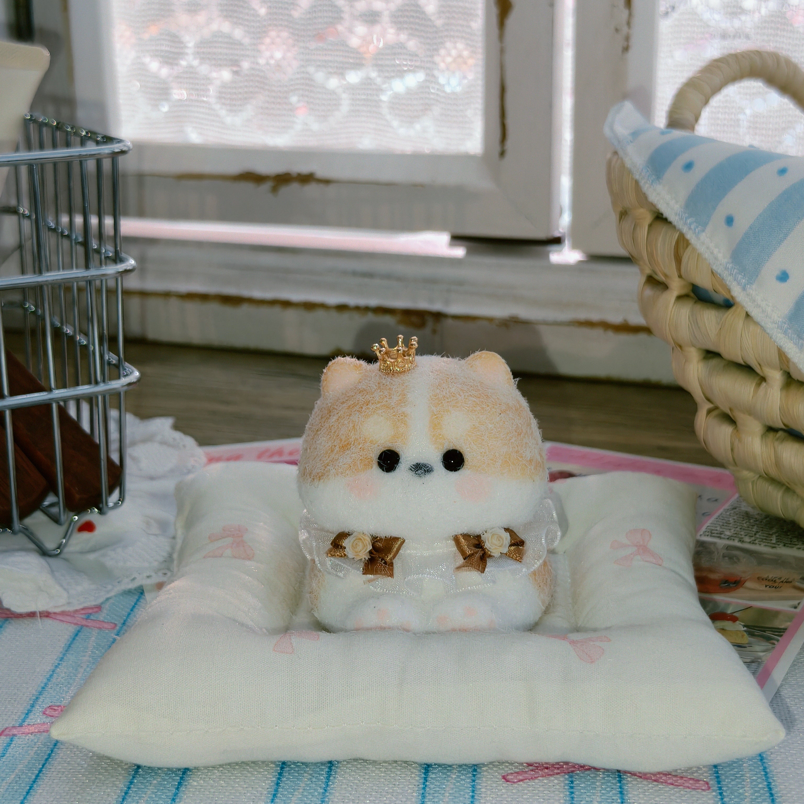 Hand‑Painted Shiba Inu Silicone Squishy