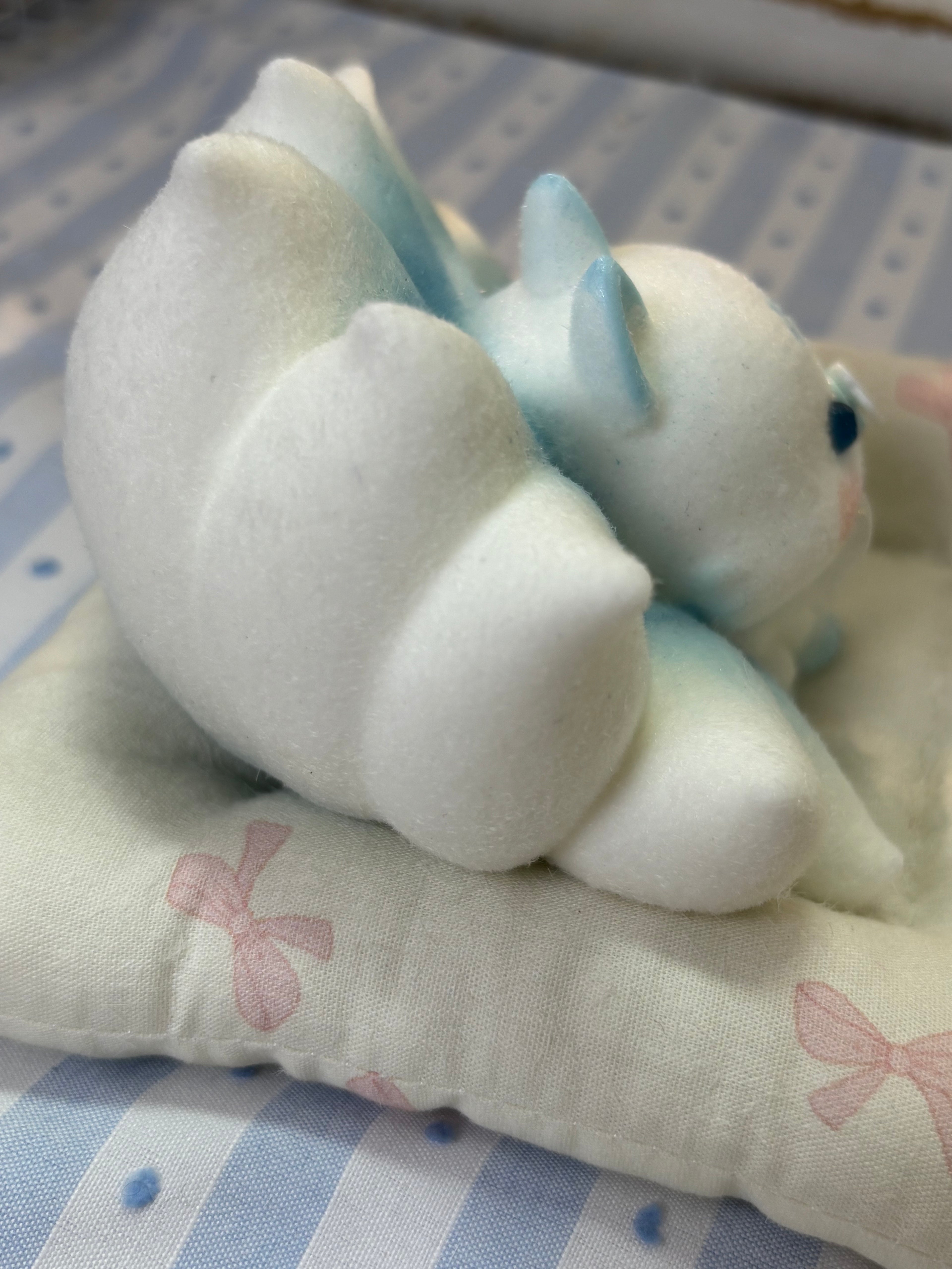 Nine‑tailed Fox Squishy Ancient Chinese Myth Fidget Stress Relief Toy blue