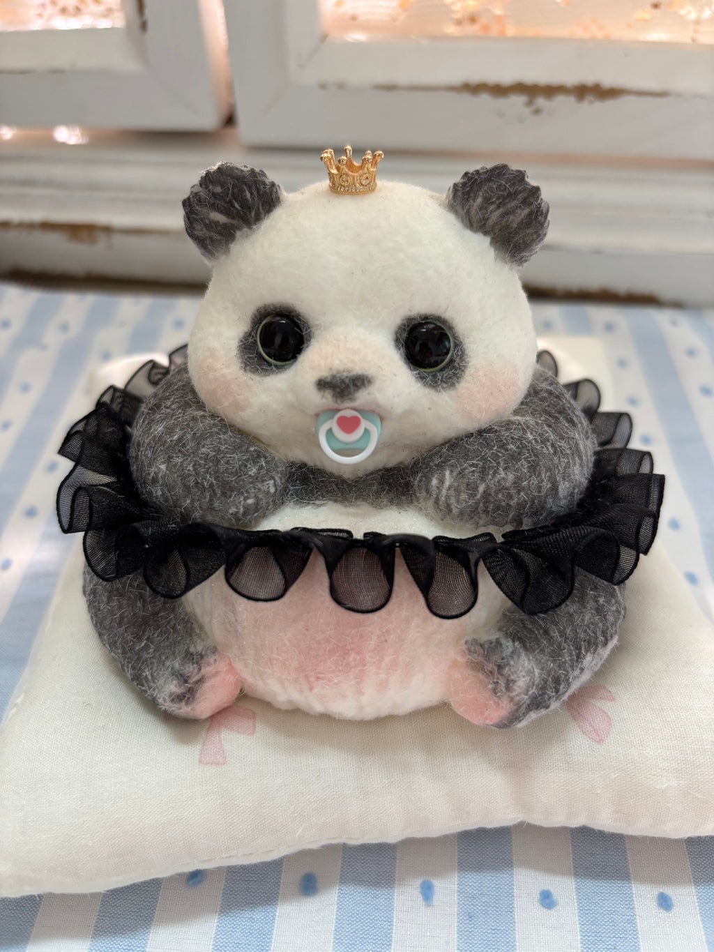 Hand‑Painted  Big Panda Squishy Toy