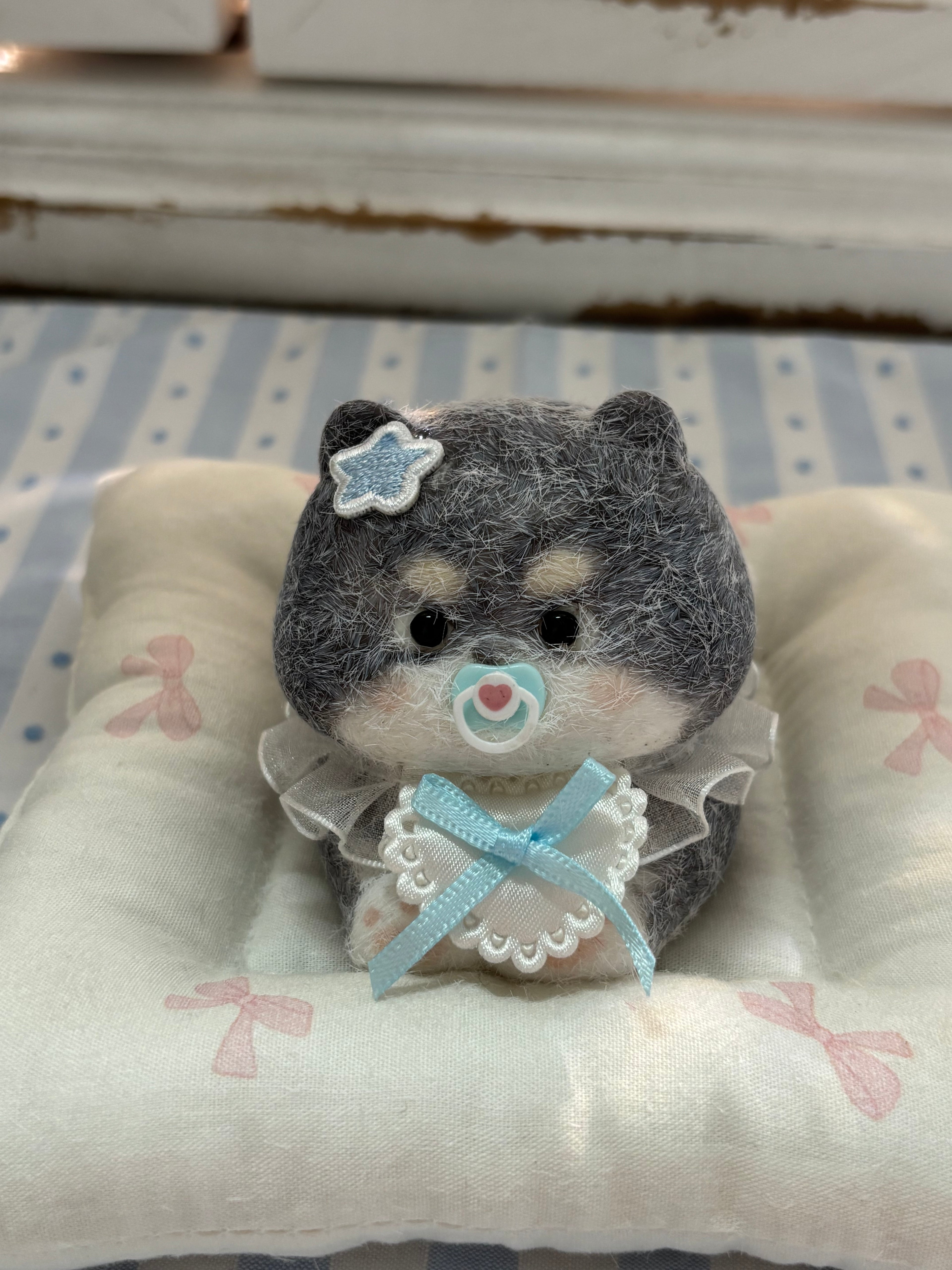 Hand‑Painted Shiba Inu Silicone Squishy