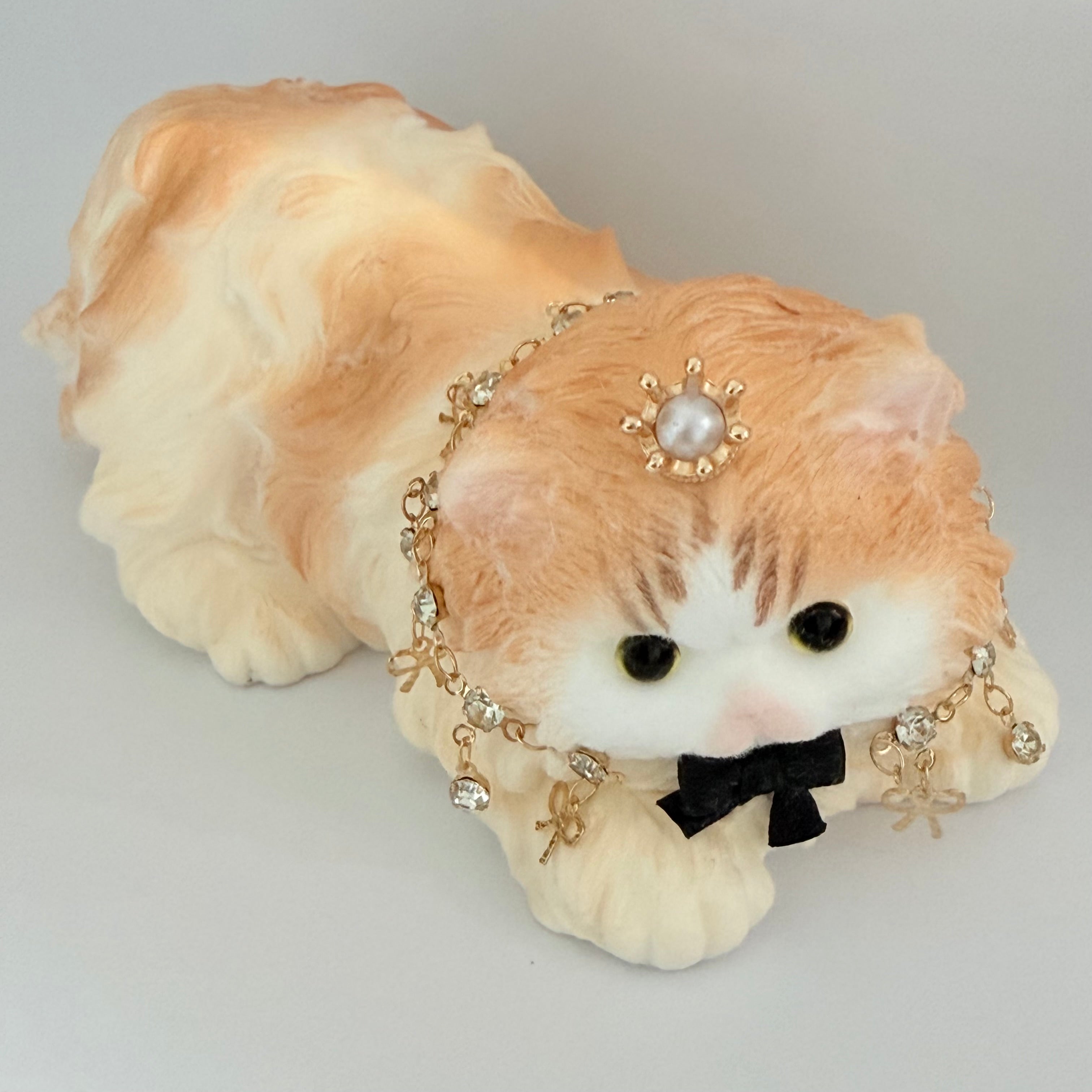Hand‑Painted Persian Cat Silicone Squishy