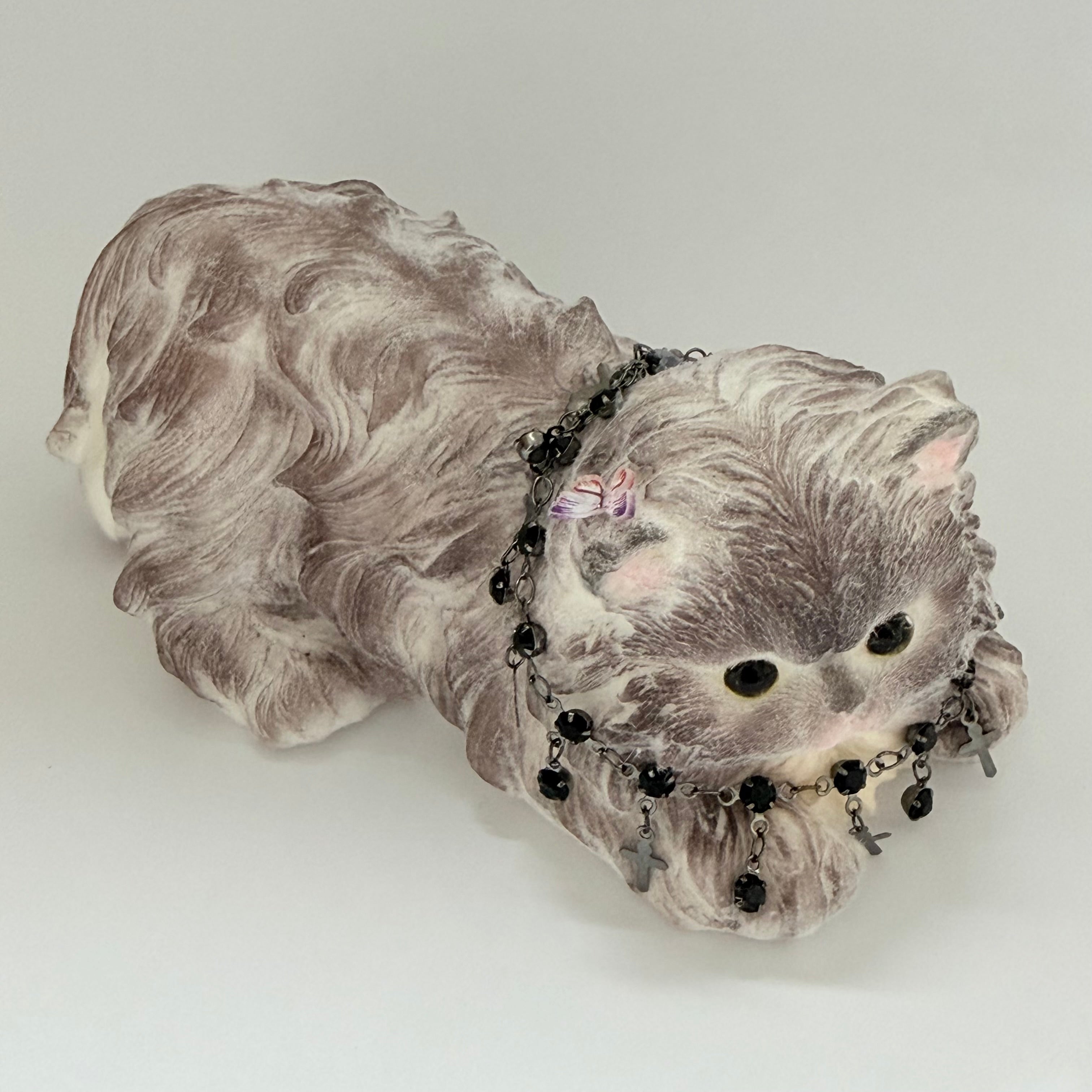 Hand‑Painted Persian Cat Silicone Squishy