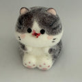 Hand‑Painted Tabby Cat Silicone Squishy